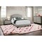 Homeroots 51.5 in. Solid WoodLinenMDF & Foam Queen Size Bed with a Chrome Trim 333300 - alternate 5